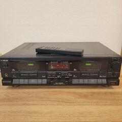 値下げ可 アイワ EXCELIA ステレオ カセットデッキ xk...