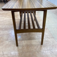 カリモク60 リビングテーブル　ブラウン　16,500💴の画像