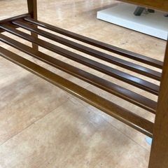 カリモク60 リビングテーブル　ブラウン　16,500💴の画像