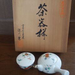 値下げ　急須・湯吞セットの画像