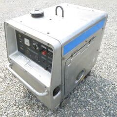 ◆中古現状売/初爆のみ確認済◆SUZUKI　防音型エンジン発電機...
