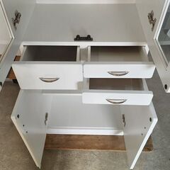 NB　食器棚『中古美品』の画像