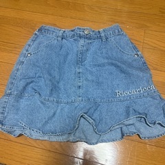 キッズ150cm デニムスカート