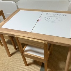 IKEA 子供テーブルと椅子セット
