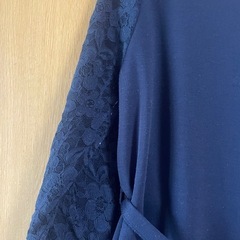 レース仕様のワンピース　SSの画像