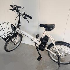 トランスモバイリー E-BASIC 電動アシスト自転車 折りたた...