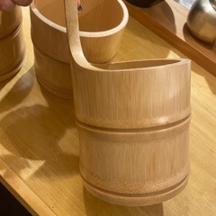 清酒クーラー　 竹14×H13.5/23cm
