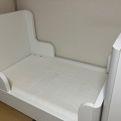 早い者勝ち！ブースンゲ　伸縮式ベッド マットレス含みの画像