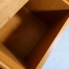 NITORI アンティーク ヴィンテージ 収納付 天然木椅子の画像