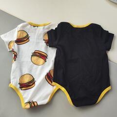 SHEIN 0-3month 半袖 ロンパースの画像