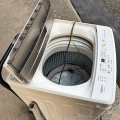 【最終値下げ】2020年製　洗濯機　 アクア4.5キロの画像