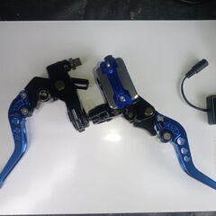 油圧ブレーキ マスターシリンダー＆クラッチ ブレーキレバー 左右