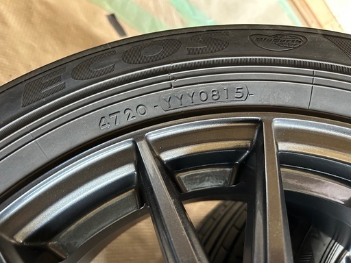 ミニバンに　weds VELVA 16x6.5J +53 PCD114.3 5穴 ヨコハマ ECOS 205/60R16 4本セット