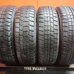 【DUNLOP WM02 165/65R14】スタッドレス【トヨタ タンク/ルーミー 純正ホイール 14インチ 5J4HPCD100+35】バリ溝 パッソ等　(KTL391) の画像