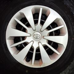 【DUNLOP WM02 165/65R14】スタッドレス【トヨタ タンク/ルーミー 純正ホイール 14インチ 5J4HPCD100+35】バリ溝 パッソ等　(KTL391) の画像