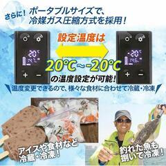 ポータブル冷蔵庫12v 24v AC100Vの画像