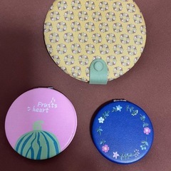 【雑貨】手鏡　上下2枚付