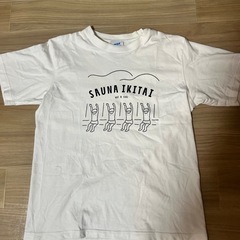 【正規】サウナイキタイ Tシャツ ホワイト Mサイズ