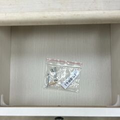 ニトリ 家具 SLM8075S キッチン 食器棚 カウンターワゴン キャスター付き リズバレー ホワイト リサイクルショップ札幌 買取本舗 平岸店の画像