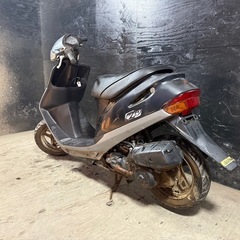 ★支払総額2.8万円★買取強化中！なんでも買い取ります！ ホンダ　スーパーディオ 黒 AF27 2ストのためオイル注ぎ足すだけ！ 人気のスーパーディオ！ バッテリー新品！ カスタムベースに♪の画像