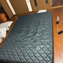 ダブルベットマット　すのこベットフレーム付き