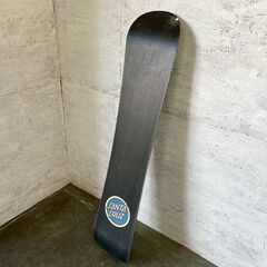 【SANTA CRUZ】サンタクルーズ スノーボード 板 のみ スノボ 現状渡し 格安 ウィンタースポーツ 144cm 初心者向け ボード 本体のみ Y1363の画像