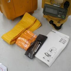 ジャンク扱い TOPCON DT-100シリーズ デジタルセオドライト DT-120 土木 測量 セオドライト・レベル 電池ボックス爪破損 札幌市 清田区 平岡の画像