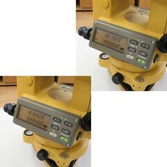 ジャンク扱い TOPCON DT-100シリーズ デジタルセオドライト DT-120 土木 測量 セオドライト・レベル 電池ボックス爪破損 札幌市 清田区 平岡の画像