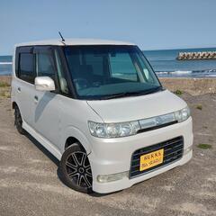 ✦車検Ｒ８/７月！タントカスタムターボ✦ナビ・スタッドレス４本・...