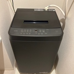 アイリスオーヤマ、洗濯機5キロ、ブラック