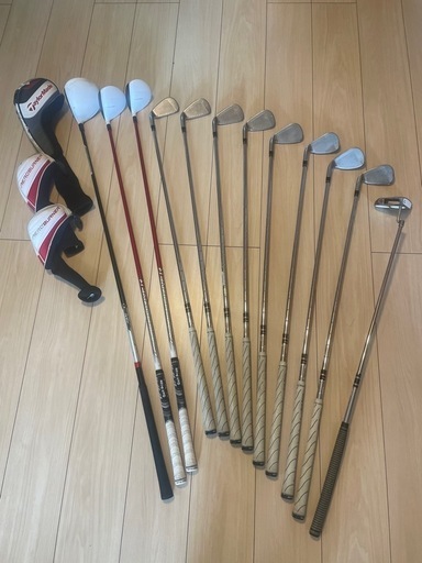 【ゴルフクラブセット】初心者〜中級者に最適！テーラーメイド中心のお得なセット