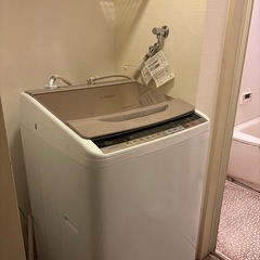 洗濯機差し上げます。原状回復工事が条件です。