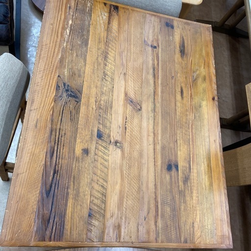 Knot antiques ダイニング3点セット ナチュラル×ベージュ 22,000円