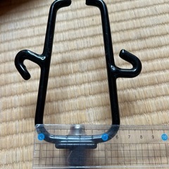 ドライヤースタンド クランプ式 黒 ブラックの画像