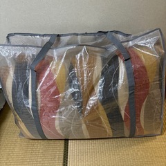 【未使用】敷き布団　綿　シングルサイズ　横93cm×縦185cm　の画像