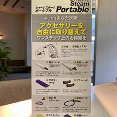 【新品未使用5/15まで！】スチームクリーナーの画像