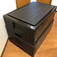 衣類 収納ケース 2個セット 差し上げます。