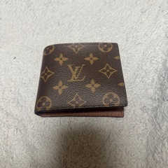 ルイヴィトン　折りたたみ財布　茶色