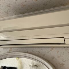 SANYO製 ルームエアコン SAP-X40BR（2005年製）【リモコン付き】動作確認済み／店舗改装・新築建て替えに伴い、装飾品・備品・家具を譲渡いたします