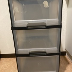 [引き取りに来れる方限定]キャスター付き収納