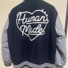 HUMAN MADE VARSITY JACKET "Navy"
