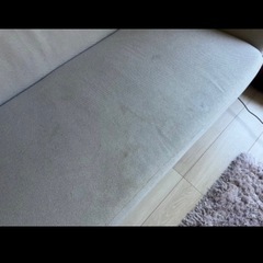 ニトリ　2.5人用　ファブリックソファの画像