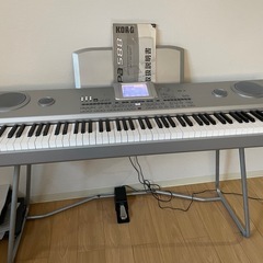 コルグ / KORG デジタル・ピアノ(電子ピアノ) Pa588 PA588 スタンド付、単ペダル、専用ソフトバンク付き の画像