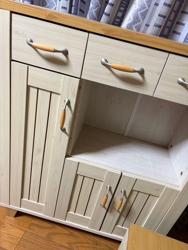 【決まりました】ミニカップボード　収納家具