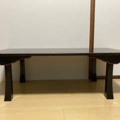 経机？　ローテーブル 折りたたみ可