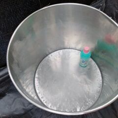 希少特大ステンレス容器鍋A☆中古の画像