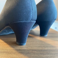 パンプス　黒　Lサイズの画像
