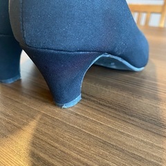 パンプス　黒　Lサイズの画像