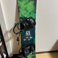 スノーボード板➕ビンディング

