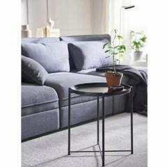 サイドテーブル IKEA 黒の画像